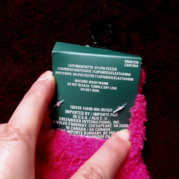 NWT Smugadoo Kids Pink Mittens - Picture 3 of 3